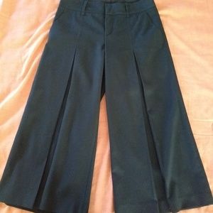 Crop wide leg pants